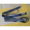 Black color 150cm long 20mm wide tailor Measuring tape with two color logo